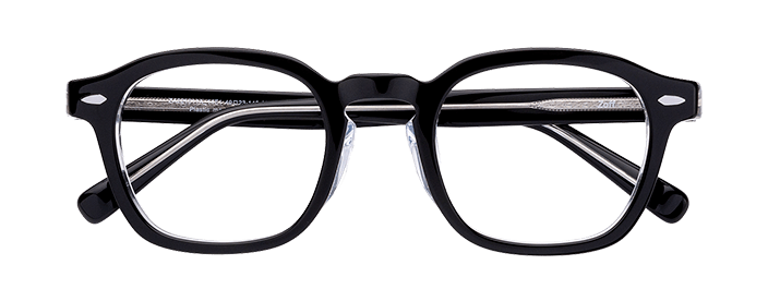 Black Wellington glasses