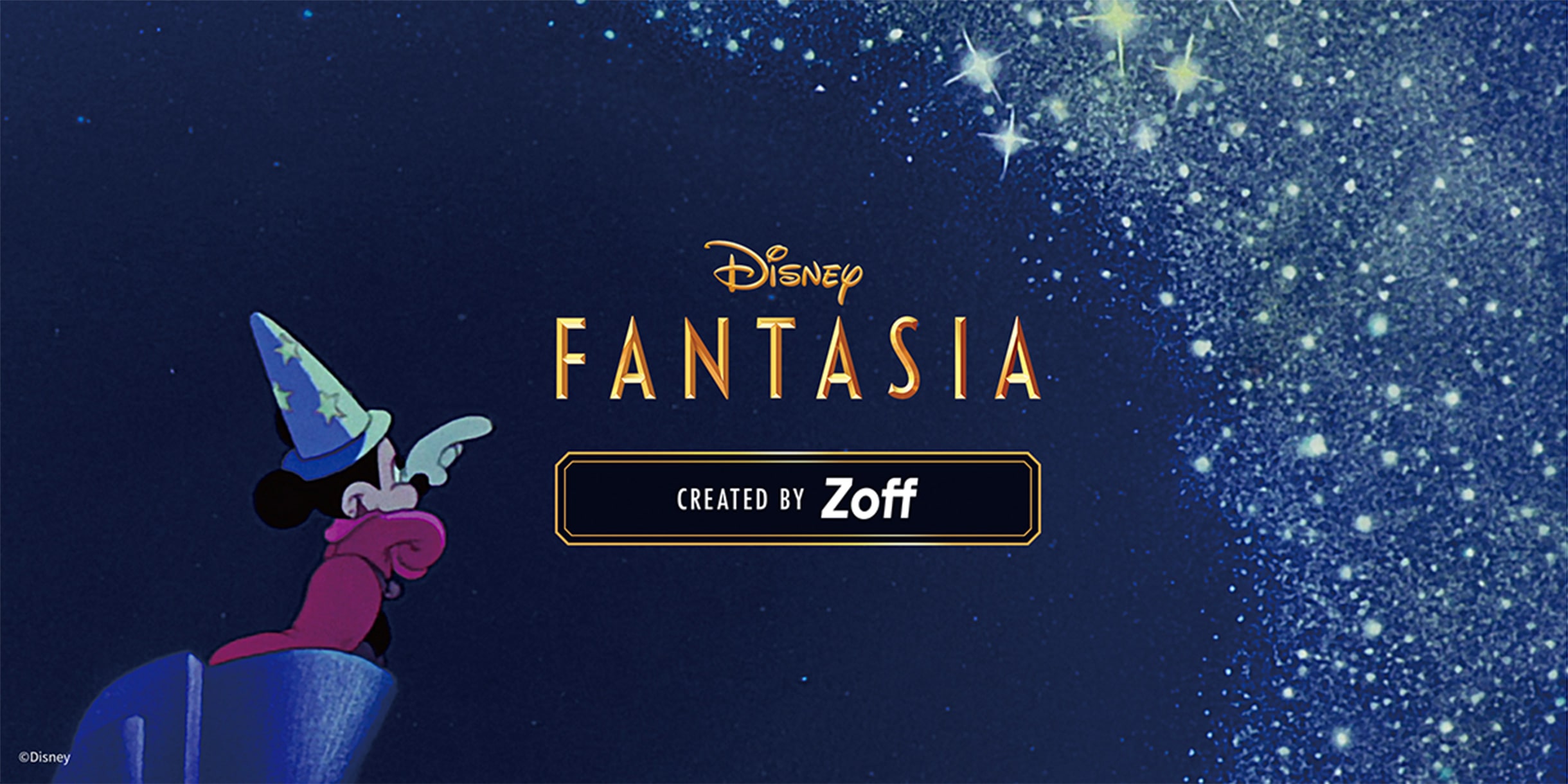 Disney FANTASIA CREATED BY Zoff